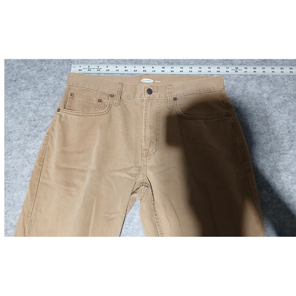 Old Navy Straight Fit Khaki Pants Mens Size 33x33 Casual Everyday Wear - Picture 1 of 9